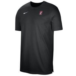 🥂Nike Black Men'sDri-Fit Athletic Black/Red & White Shirt- Large